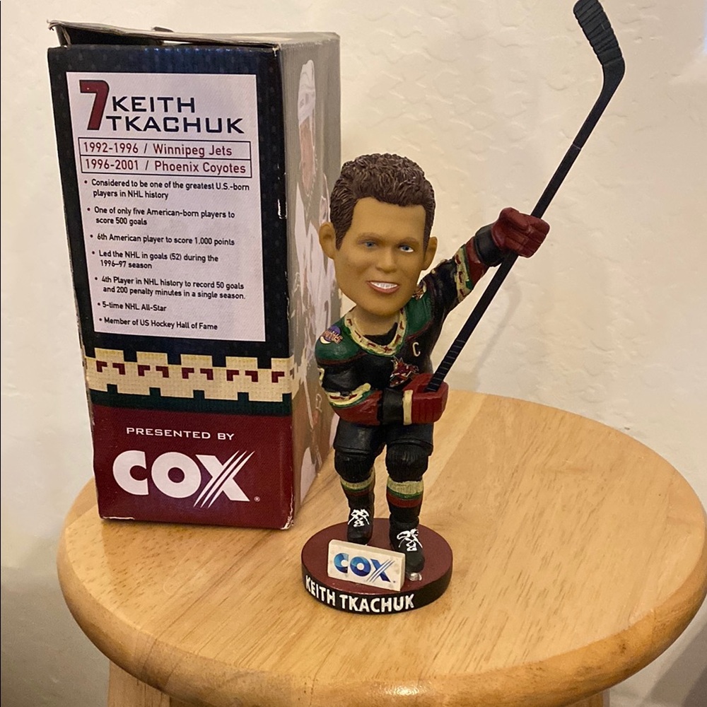 NHL Keith Tkachuk 7 Player Bobblehead - Arizona Coyotes